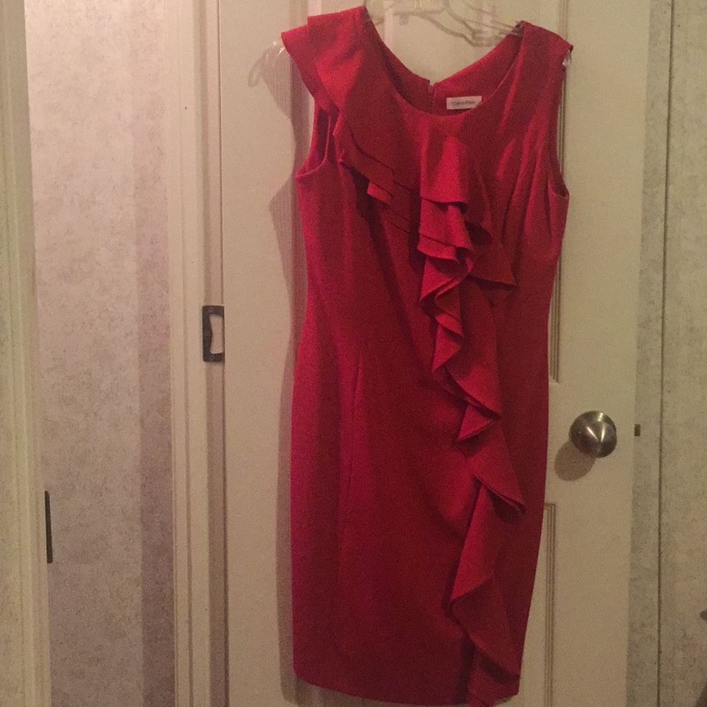 Red dress